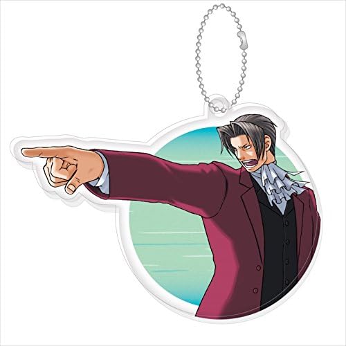 逆転裁判 アクリルキーホルダー 御剣怜侍 アニメ 萌えグッズ 通販 Amazon