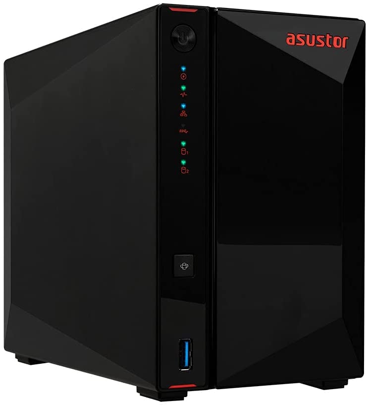 Asustor - AS5202T 2Go NAS + 28To (2X 14To) IRONWOLF