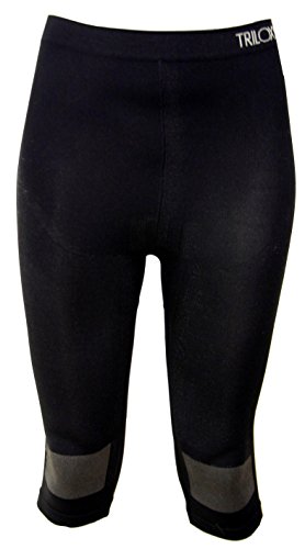 Triloxy TR0211 Capri Pantalones, Sin género, Negro, L/XL (54-56) Cover