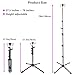 Four-Leg Portable IV Pole for Travel, Adjustable IV Poles Bag Stand Feeding Tube Holder Stand, for Pediatric Nursing Clinic HomeCare or Traveling