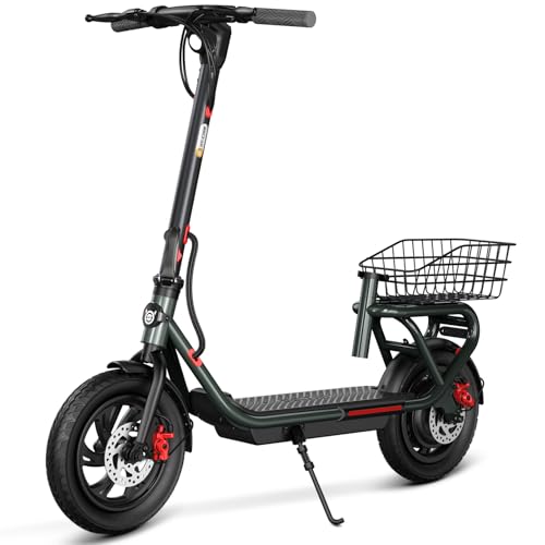 SISIGAD Scooter Eléctrico Plegable 12" 300W 36V 7.8AH