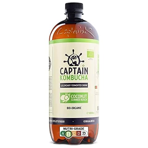 Captain Kombucha Organic Coconut 1L Cover