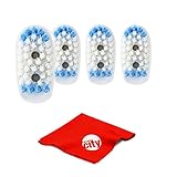 Go Smile On The Go Sonic Blue Replacement Extra Brush Heads for On The Go Sonic Blue Electric...