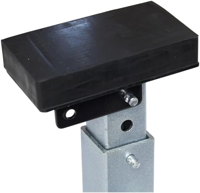 K Tool International XD63136 Fuel Tank to Transmission Jack Adapter Kit for Garages, Repair Shops, and DIY, Universal Connector Plate, 40 Gallon Capacity, Pads, Ground Wire, (4) 3" x 5.5" Foam Support