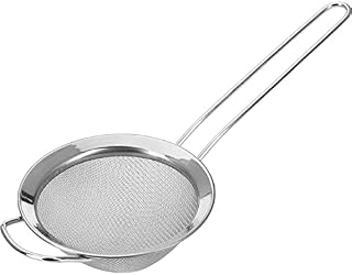 Westmark Cedzak domowy z szerokim brzegiem, Picante, ø 12 cm, stal nierdzewna, srebrny, 12122270