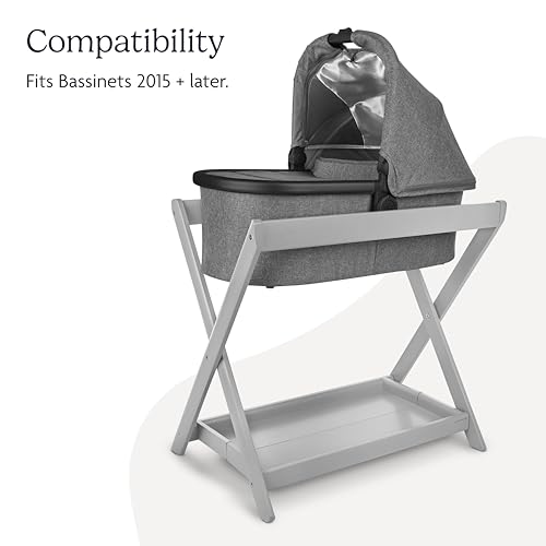 Image of UPPAbaby Bassinet Stand - Quick + Secure Attachment - White