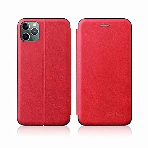 Coque iPhone 11 rouge rétro l'accessoire cuir idéal pour vos sorties