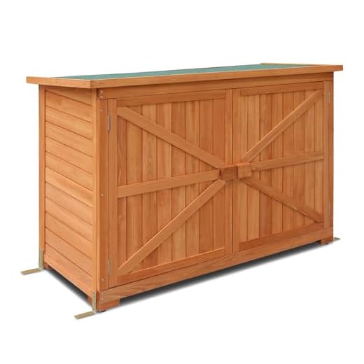 MCombo - Armadio da giardino, in legno