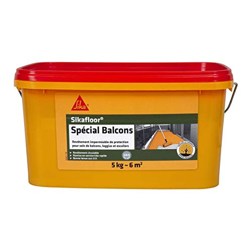 Sika 582110 SIKAFLOOR revestimiento exterior acrílico especial balcón, gris (ral7038)