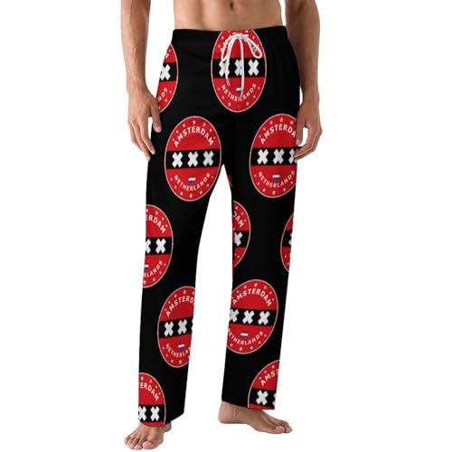 Purple Peacock Tail Feathers Pajama Pants Drawstring Wide Leg Slacks Pants with Pockets for Men And Women