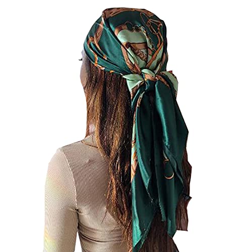 Myneiyi Headscarf Large Square Women Scarf 35