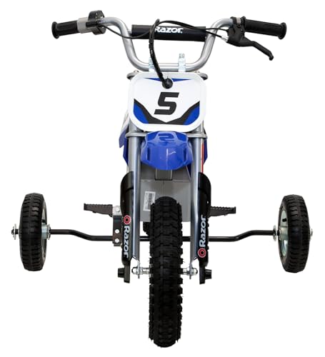Image of Hardline Products Adjustable Height Training Wheels for Razor MX 125, MX350, MX400, MX450, SX500, MX650 Electric Motorcycle