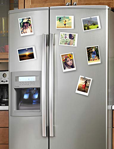 36 imanes redondos para refrigerador de níquel cepillado miniatura 2
