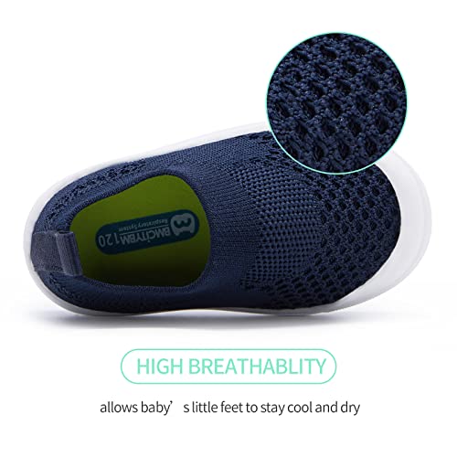 Image of BMCiTYBM Baby Sneakers Girls Boys Lightweight Breathable Mesh First Walkers Shoes 6-24 Months