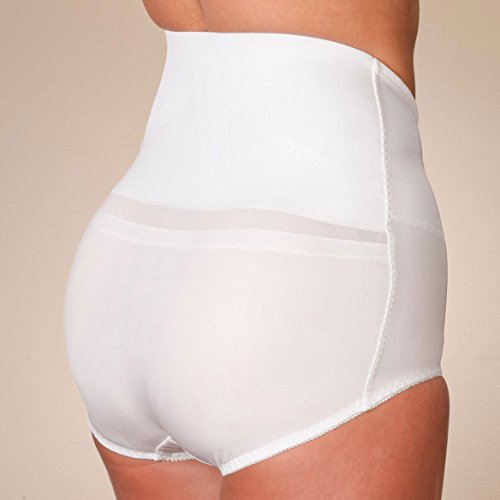 EasyComforts Lower Back Support Brief, Abdominal Shapewear Undergarment, White2