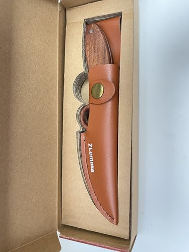 Zlemma Kids Knife Boy Scout Knife With Educational Ring & Sheath & Rounded Tip thumb #8