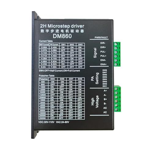 Driver DM860 haute précision avec contrôle de micro-pas fluide