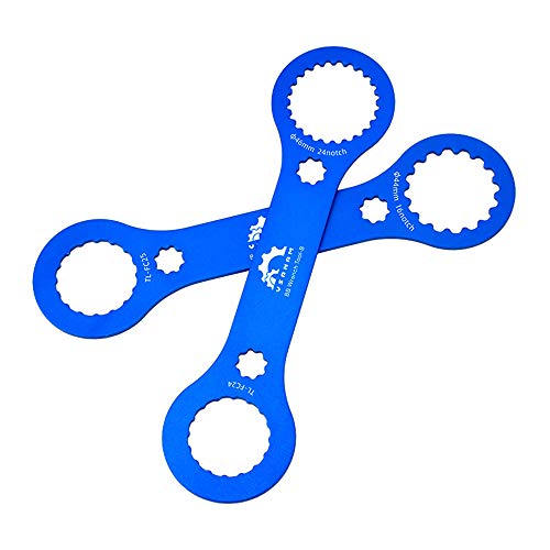 BB Wrench Tool, Romacci Chave inglesa BB DUB para bicicleta Chave multifuncional para suporte inferi