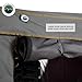 Overland Vehicle Systems HD Nomadic 270 LTE Passengers Side Awning Wall 1 and 2 | Dark Gray | Awning Sold Separately | 18349909