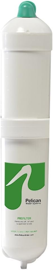 Pelican Water PDF-1500-RPF Single Stage Carbon Replacement for Undercounter Drinking Water Filter, White