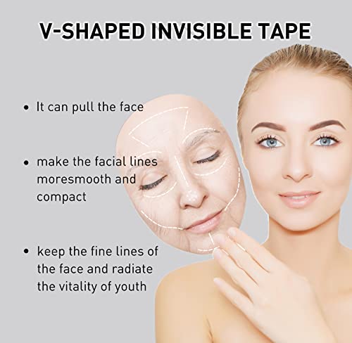 J TOHLO 40 Pezzi Face Lifting Adesivi,Face Lifting...