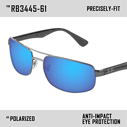 Image of Polarized Replacement Lenses for Ray-Ban RB3445 Sunglass