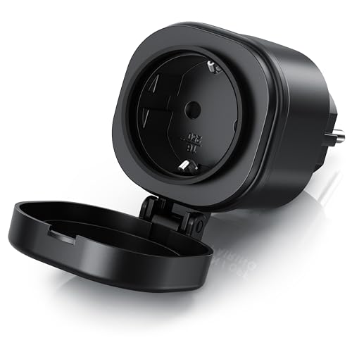 CSL - Wlan Outdoor Steckdose - für den Außenbereich - WiFi Smart Socket schaltbar - kompatibel mit...