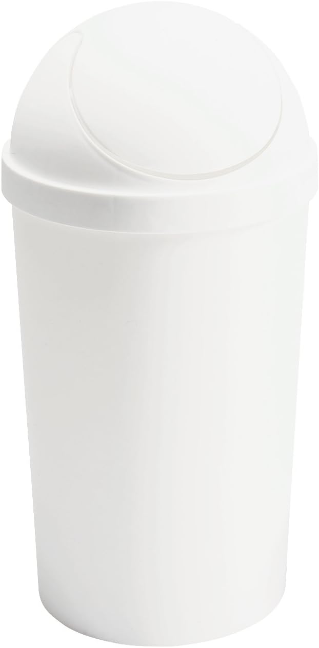 Sterilite 10838006 3 Gallon Round SwingTop Wastebasket, 6
