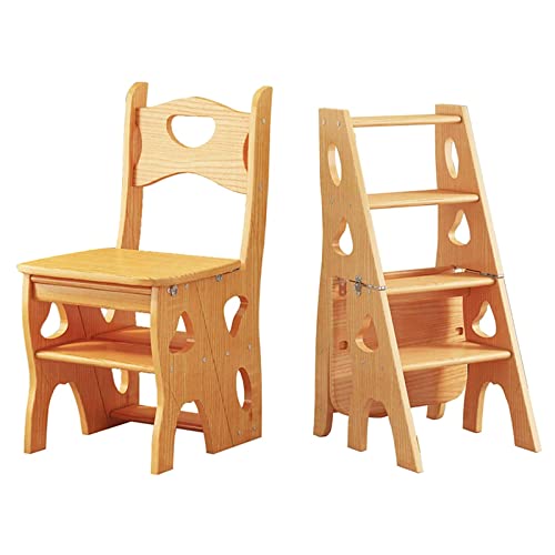Taburete Plegable Madera Exterior Marca Generic