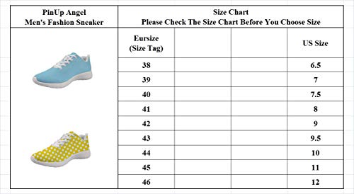 PinUp Angel Men's Non Slip Lightweight Breathable Running Walking Tennis Shoes Sneakers2