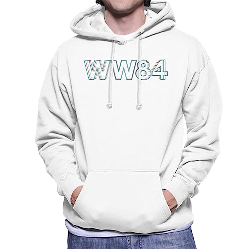 Image of All+Every Wonder Woman 1984 WW84 Men's Hooded Sweatshirt White