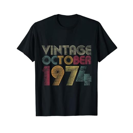 Regalos de cumpleaños 48 - Vintage Octubre 1974 Camiseta