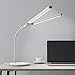 Lavish Home Foldable LED Lamp-Dual Light Bar with 4 Level Dimming, Eye Friendly Task Light-Flexible, Lighting for Reading, Crafting & Desk