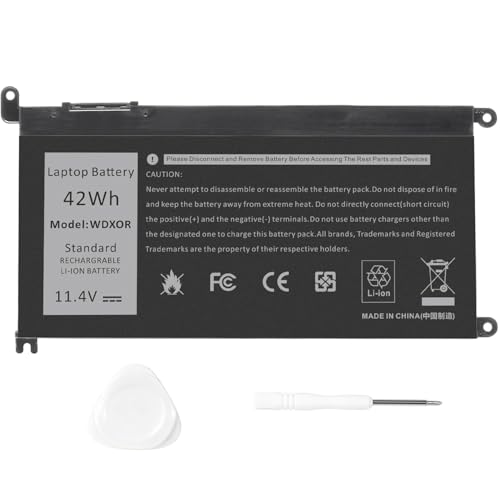 Batterie WDX0R pour Dell Inspiron 13 et 15 portable
