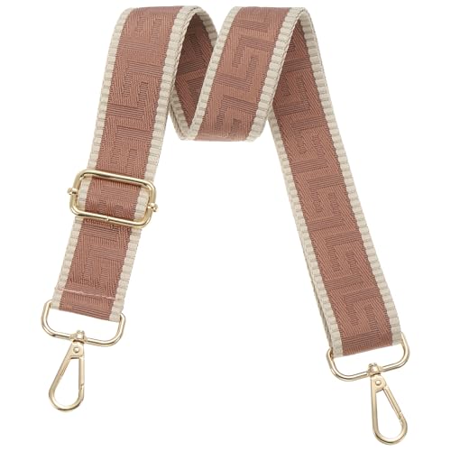 Image of PATIKIL Purse Strap, Adjustable Crossbody Bag Straps Wide Shoulder Strap Universal Replacement Shoulder Bag Belt for Women's Handbags Canvas Satchels Bag Backpack, Dark Pink
