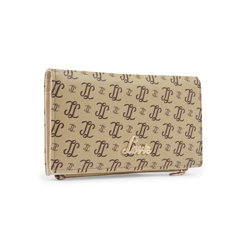 Image of Lavie Women's Safain Monogram LL Print Bifold Wallet | Ladies Purse Handbags