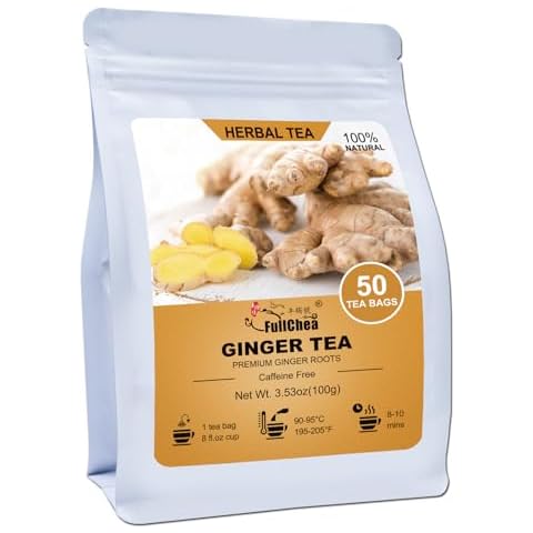 FullChea Ginger Tea Bags Cover