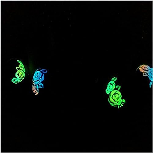 Miniatura 7 de MEILINDS 24 frascos de pigmento de fluorescencia nocturna con purpurina ultrafina, 12 colores luminosos de resina epoxi pigmento que brilla en la