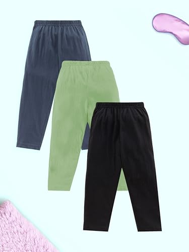 Image of KiddoPanti Boys Solid Pyjama Pant | 100% Soft Cotton Single Jersey | Comfortable Fit with Elastic Waistband & Single Front Pocket | Kids Track Pant