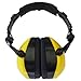 Produktbild Maurer 94005 Noise Cancelling Kopfhörer, über verstellbar, Gelb/Schwarz