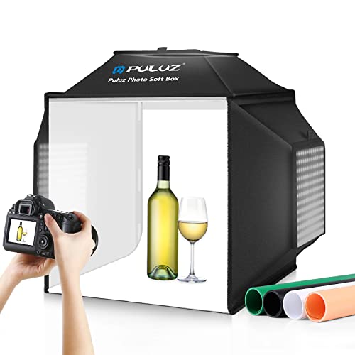 Amazon | PULUZ 撮影ボックス 40cm折りたたみ式撮影ブース 物撮り用