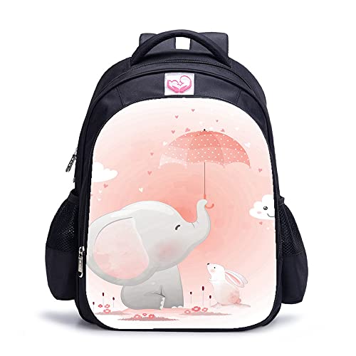 Sac à dos imprimé 3D avec motifs animaux grand compartiment 16 pouces