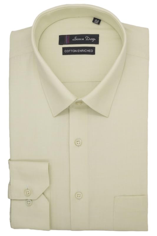 7-DAYS Formal Shirts for Men – Regular Fit, Full Sleeve
