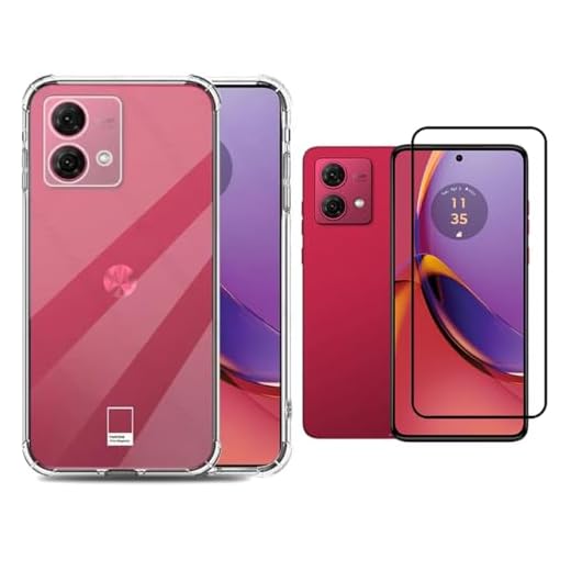 Kit Capa Case Capinha e Película 3D Vidro Para Moto G84