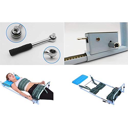Tracción lumbar para cama y extensión de columna cervical para el hogar 3