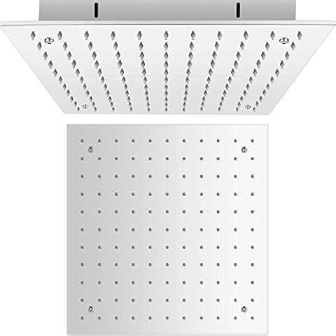 Milano Amara 400mm Ceiling Rain Shower Head Cover