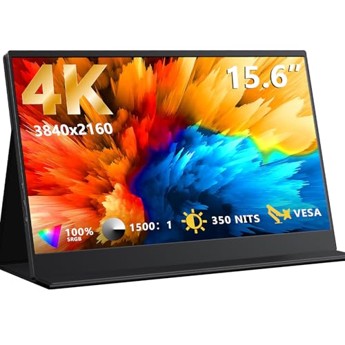 Amazon.co.jp: KEEPTIME モバイルモニター 15.6インチ 4K解像度