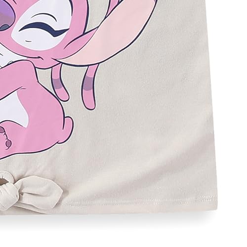 Image of Disney Lilo & Stitch Angel Girls 2 Pack Short Sleeve T-Shirt for Big Kids