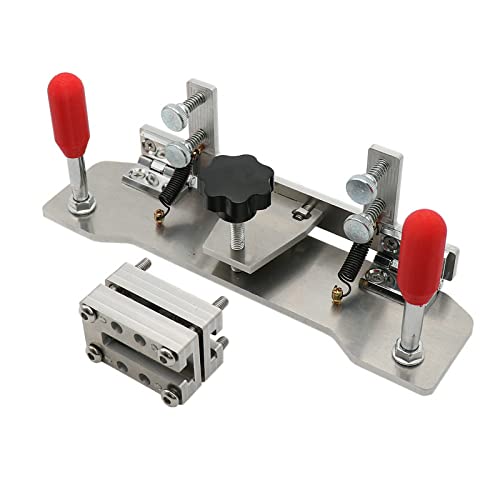 Piezas de la amoladora de correa Plantilla de sacapuntas de cuchillo sin desmontaje Cuchillo Jig Afilado Localizador Clip de afilado para lijadora de correa