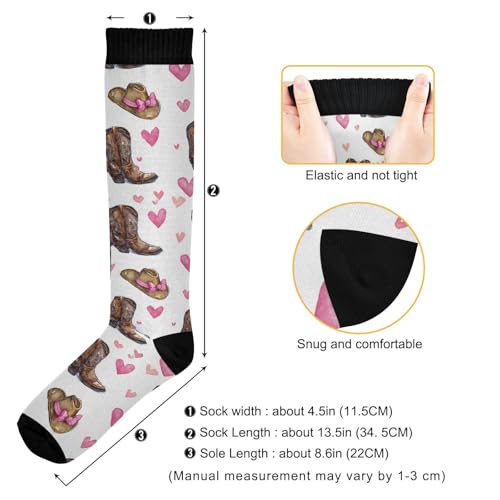 Image of Pigsaly Womens Compression Socks Yellow Stars Funny Brown Capybara Knee High Socks Athletic Tube Sock Outdoor Sport Socks